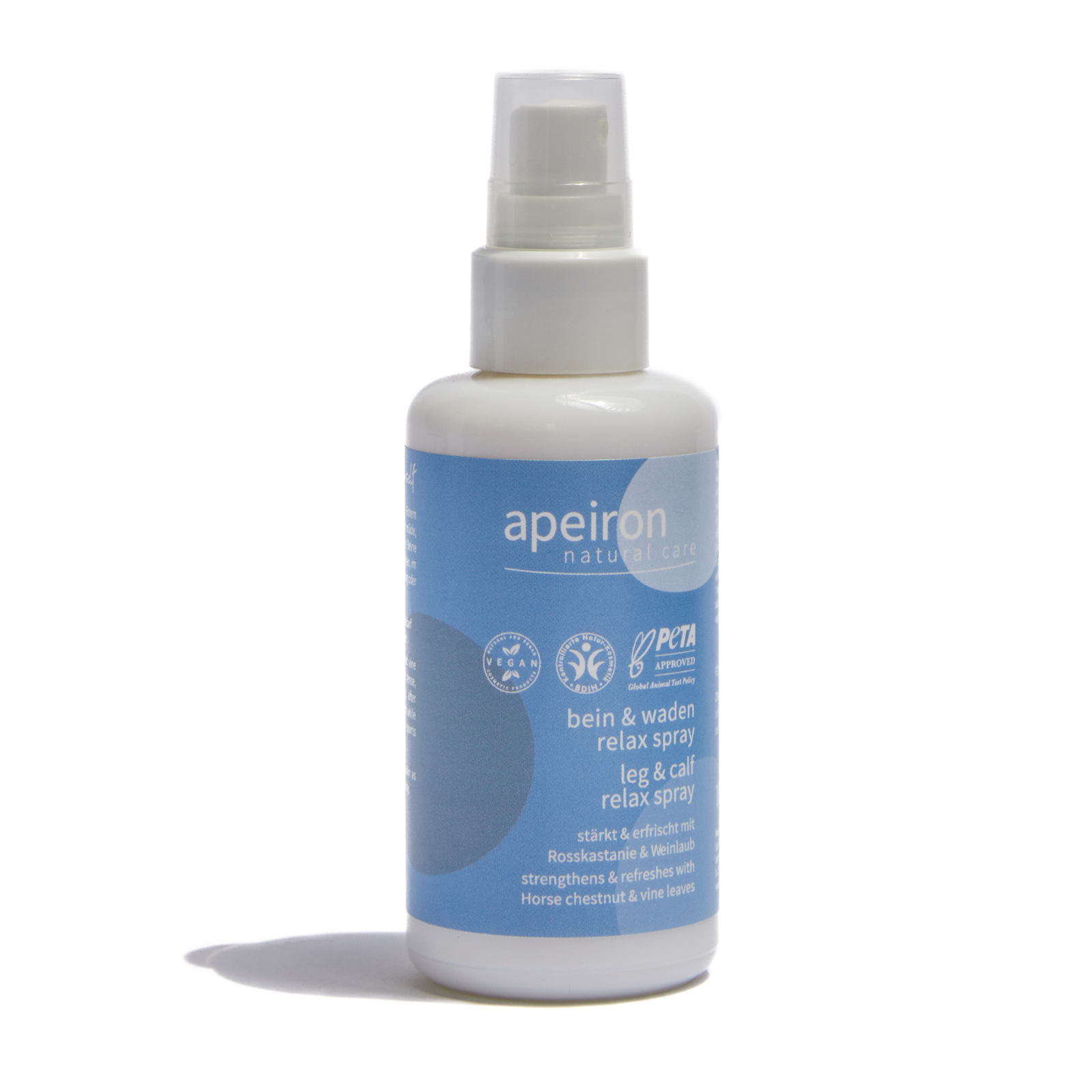 Apeiron Leg & Calf Relax Spray - rentouttava jalkasuihke 100ml