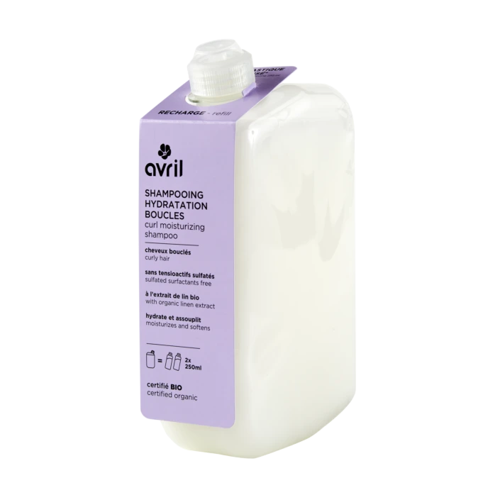 Avril Shampoo kiharille hiuksille 500ml TÄYTTÖ