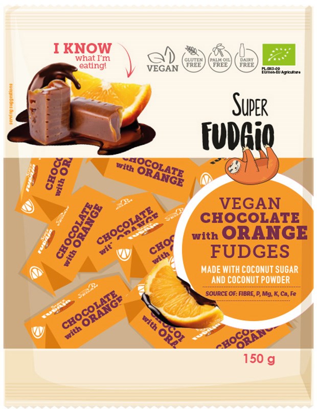 Superfudgio Appelsiini-suklaafudge (L) 150g