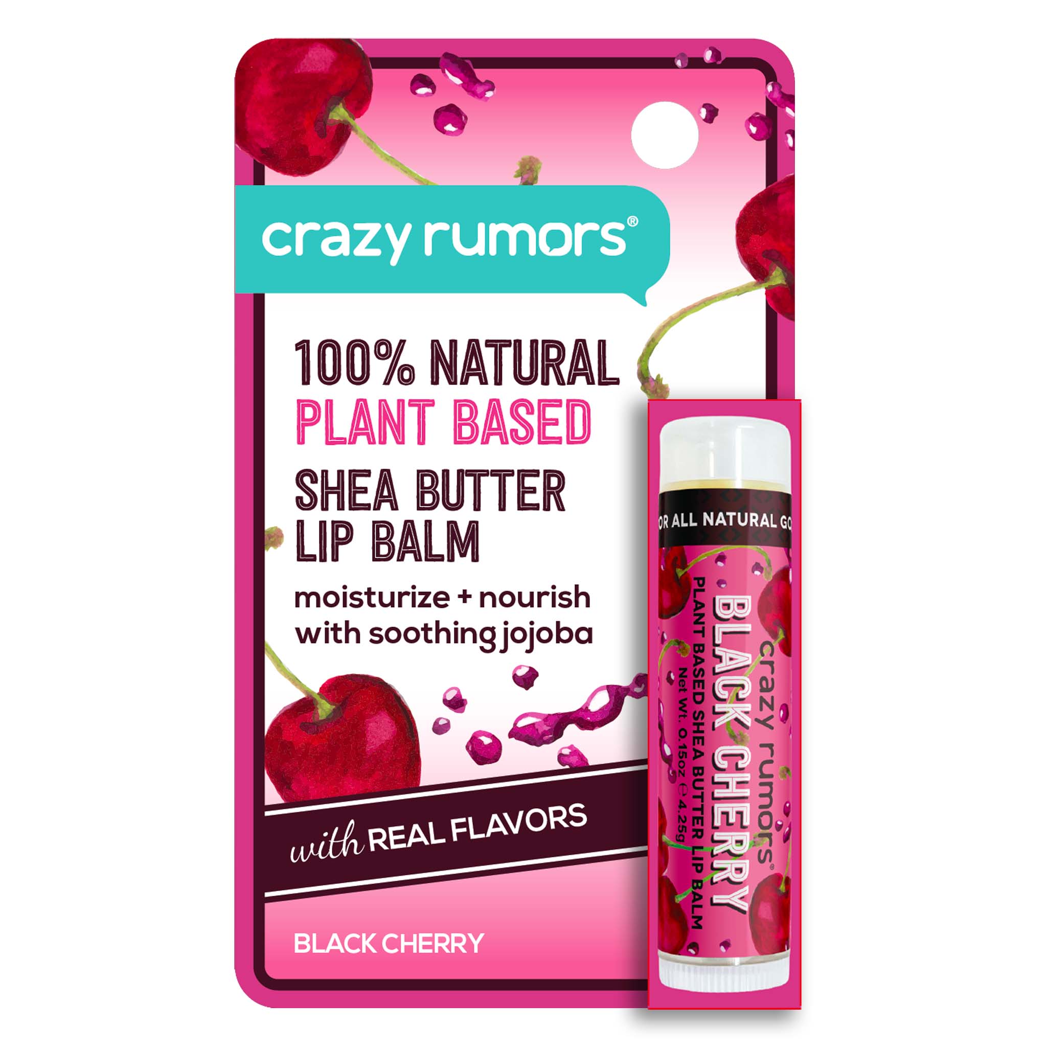 Crazy Rumors Huulivoide Black Cherry