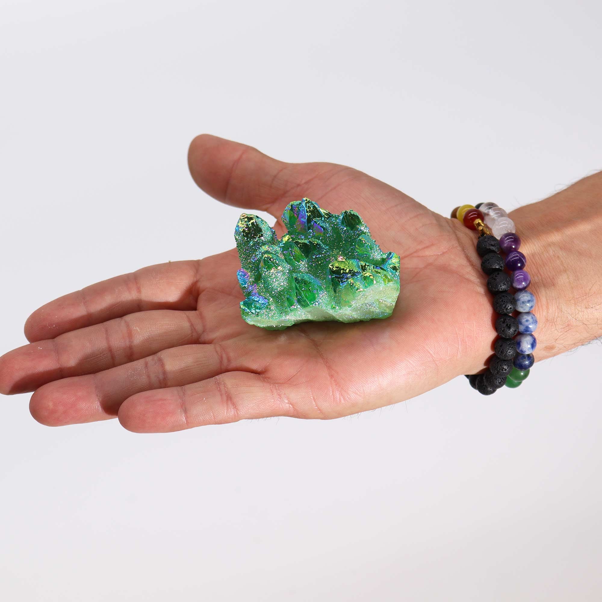 Aura Kvartsi Green Flame n.. 7-10cm
