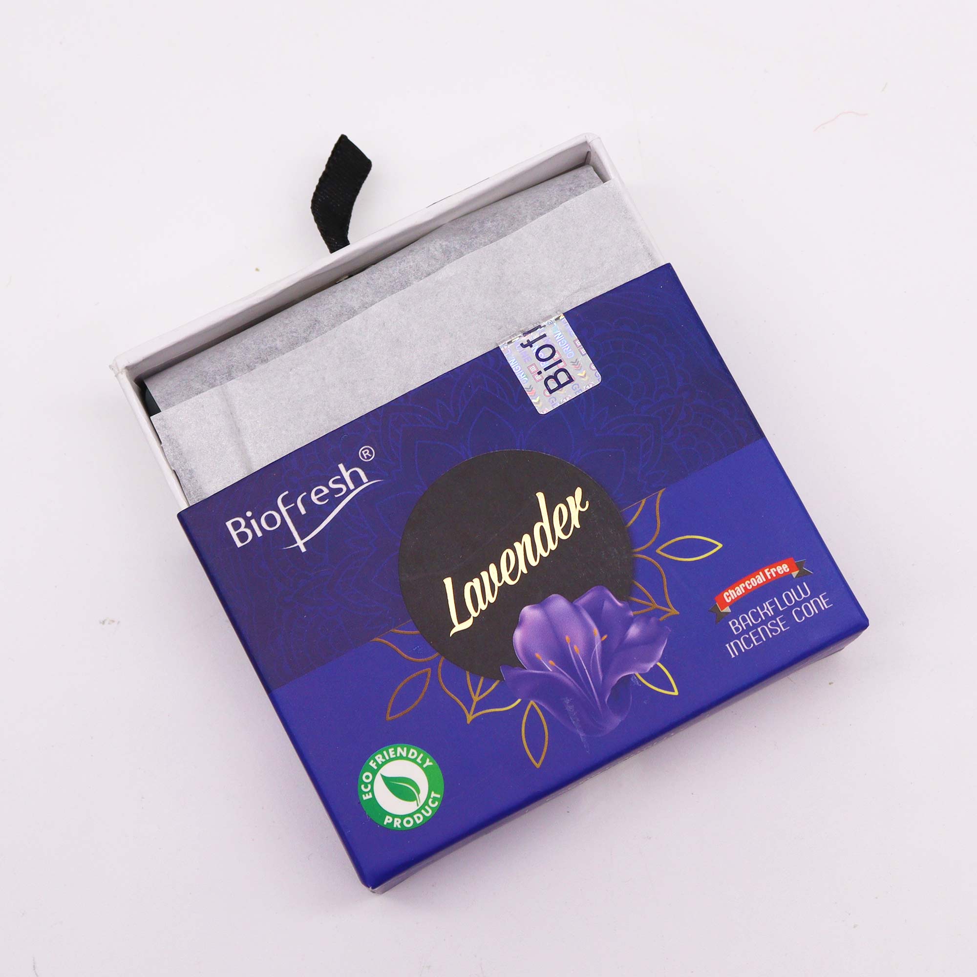 Biofresh Backflow Suitsukekartio Laventeli 40kpl