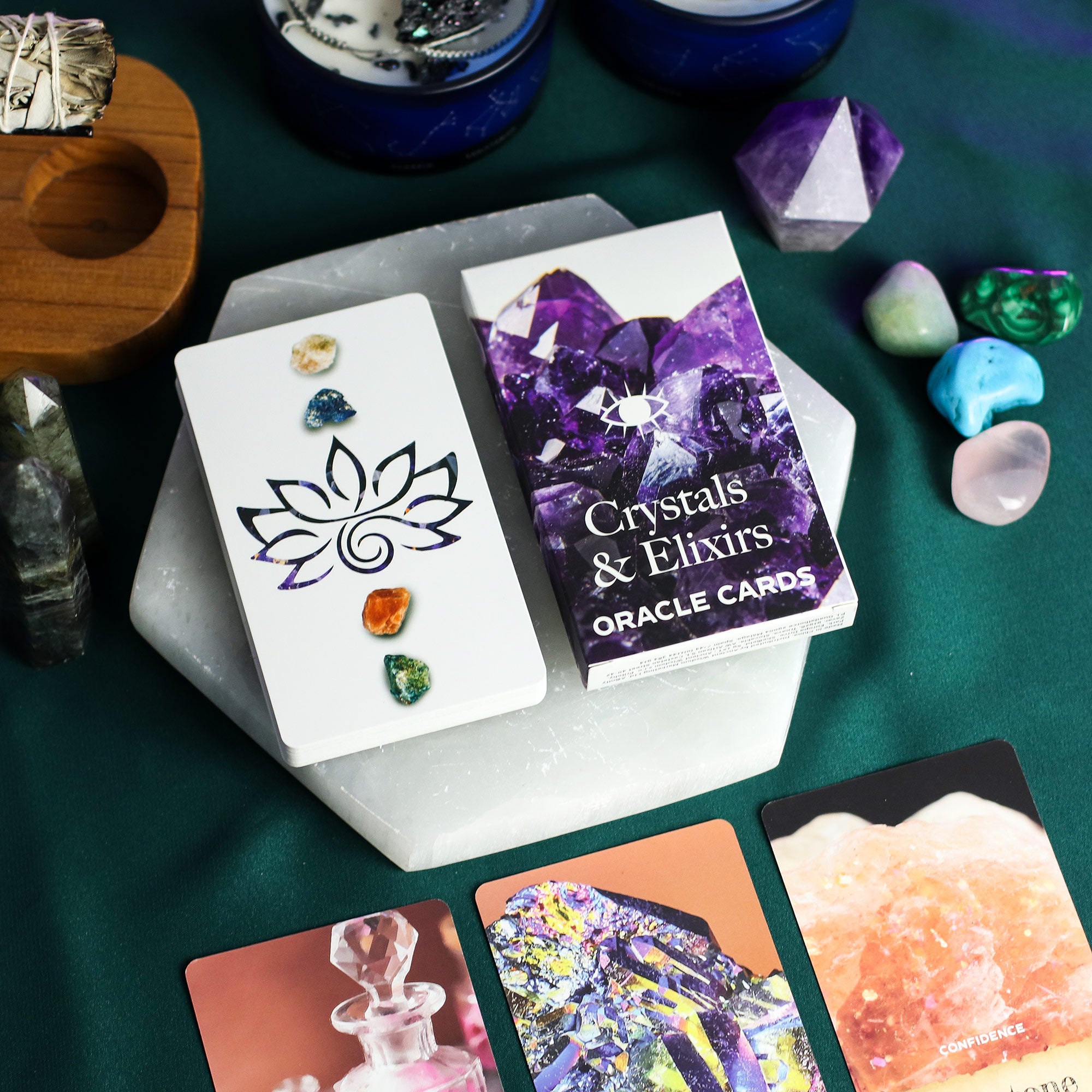 Crystals & Elixirs Oracle Cards - Healing Energy Deck