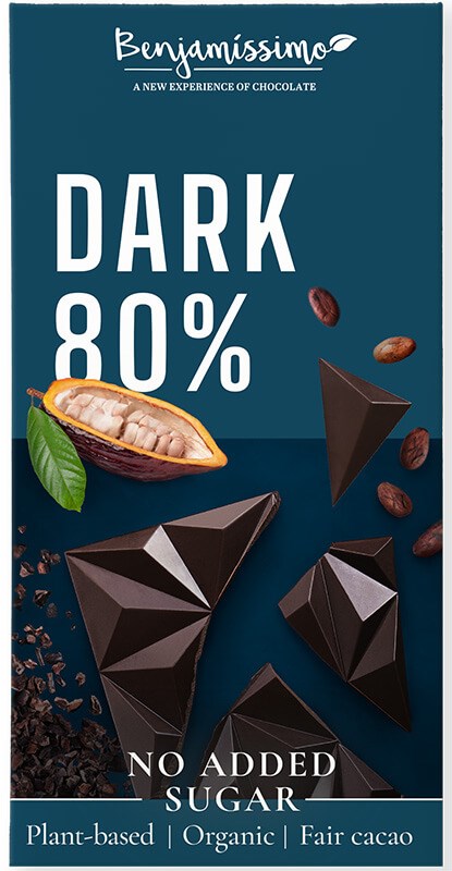 Benjamissimo Mörk 80% 60g