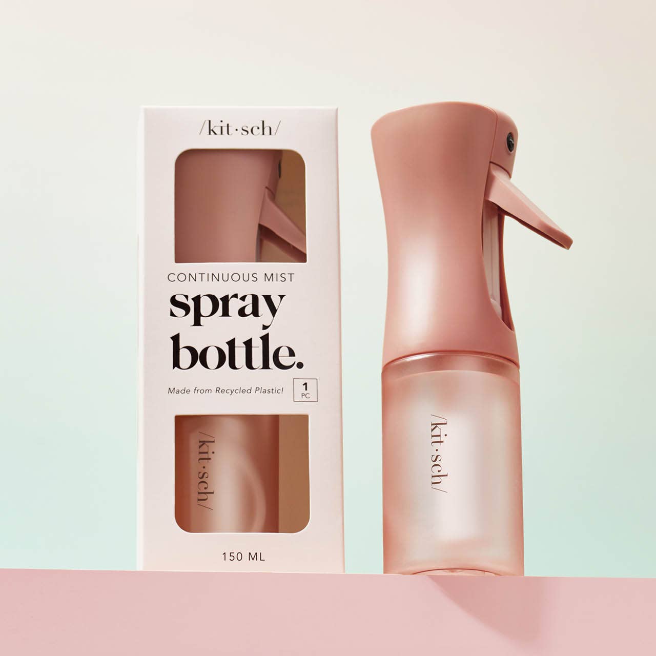Kitsch Continuous Spray Bottle - Terracotta, suihkepullo kierrätysmuovista