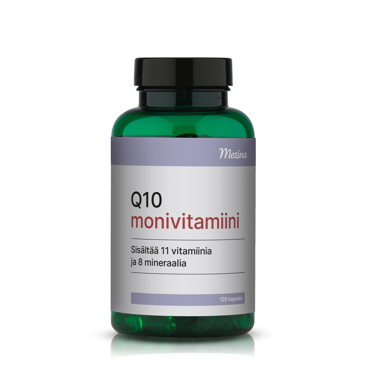 Mezina Q10 + Monivitamiini 120kps.