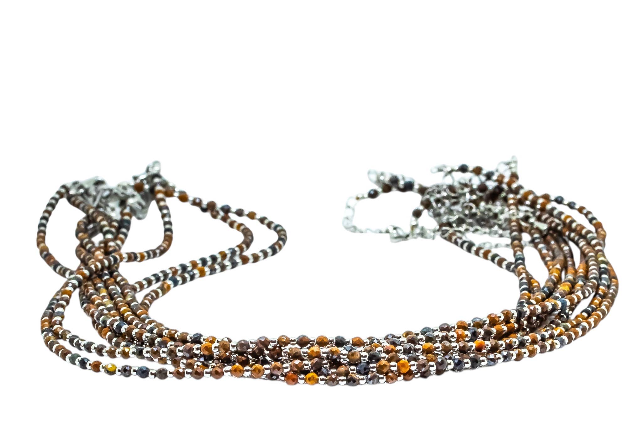 Tigereye Necklace Adjustable