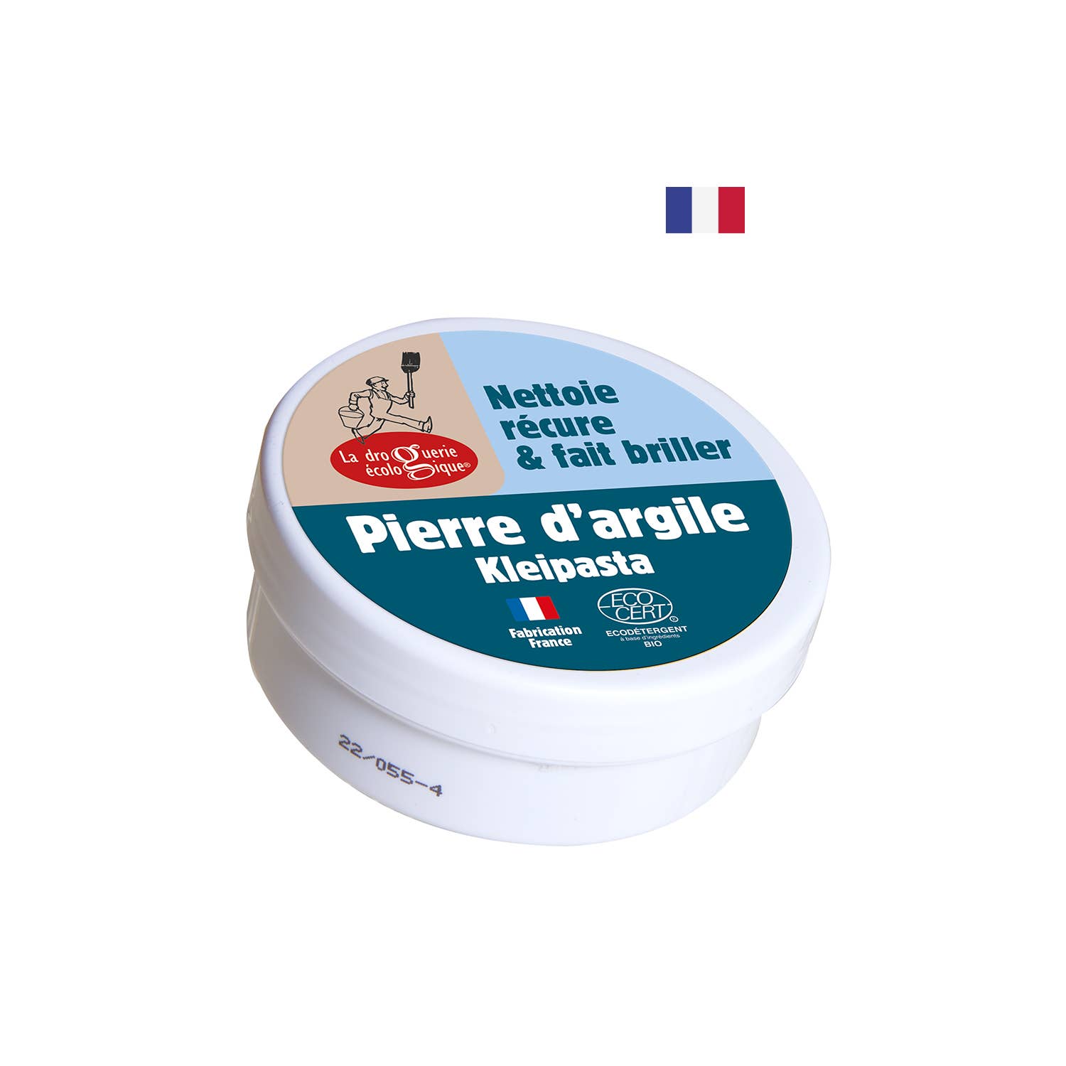 Bio Clay Stone 125g Ecological Multi-surface Cleaner - La Droguerie