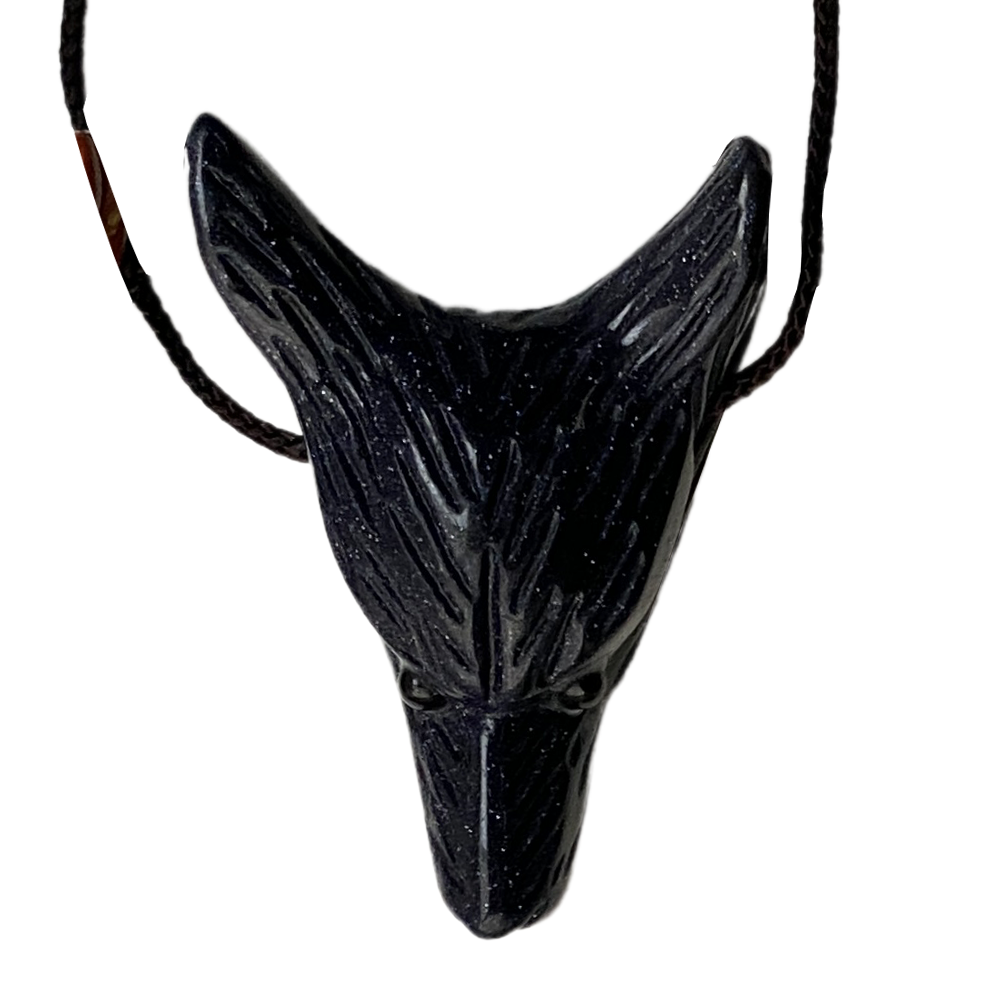 Wolf Head Pendant - Susi -riipus
