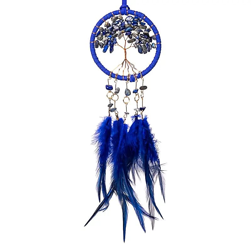 Unisieppari Elämänpuu - Lapis Lazuli 7 x 23cm