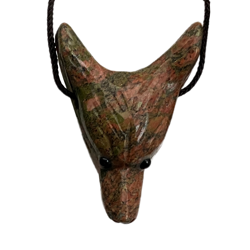 Wolf Head Pendant - Susi -riipus