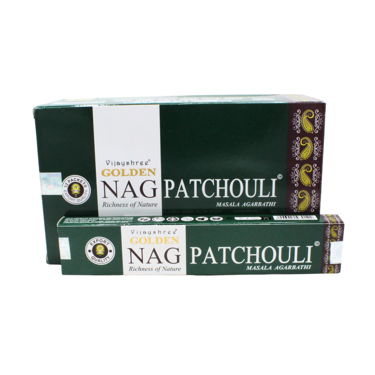 Golden Nag Patchouli Incense 15 Grams