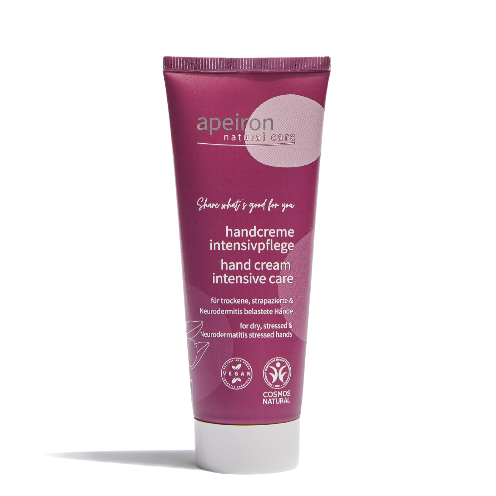 Apeiron Käsivoide - tehokosteuttava 75ml