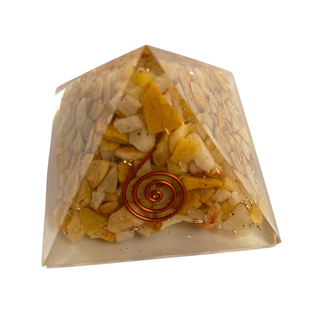Orgoniitti Reiki Healing Pyramidi, 4-5,5cm