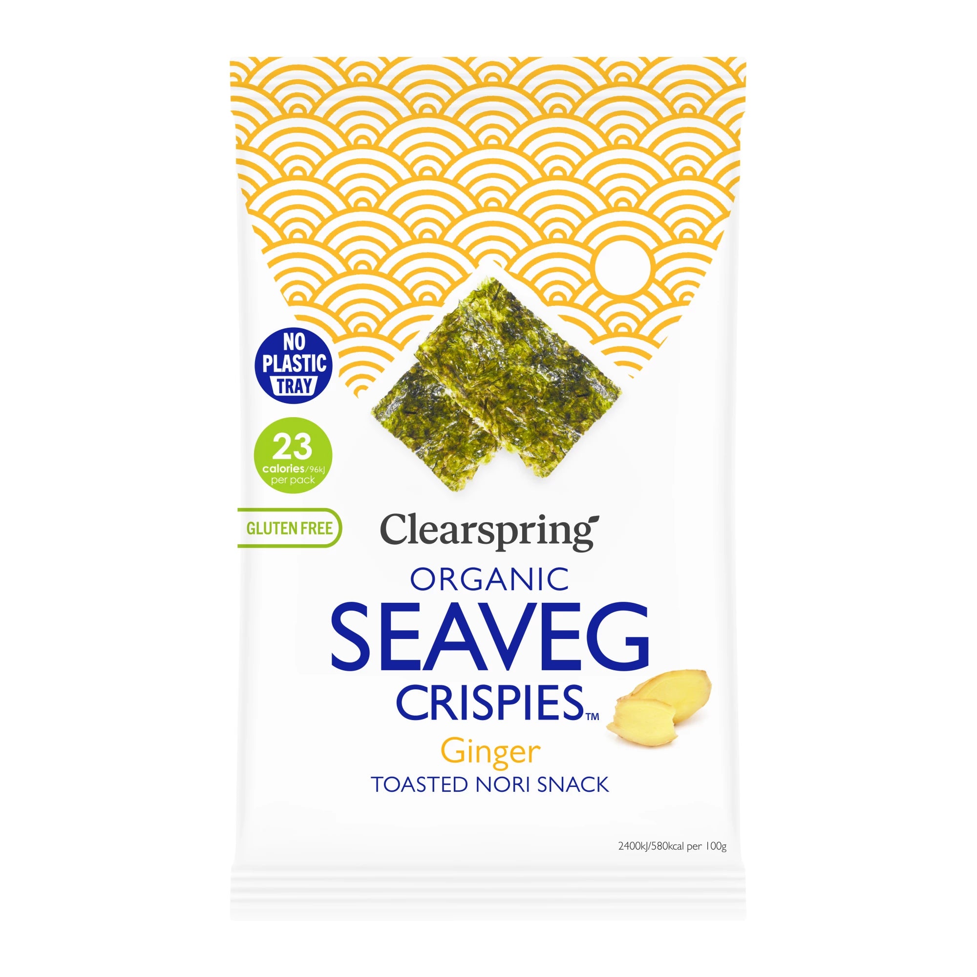 Seaveg Norileväsnack Inkivääri 4g
