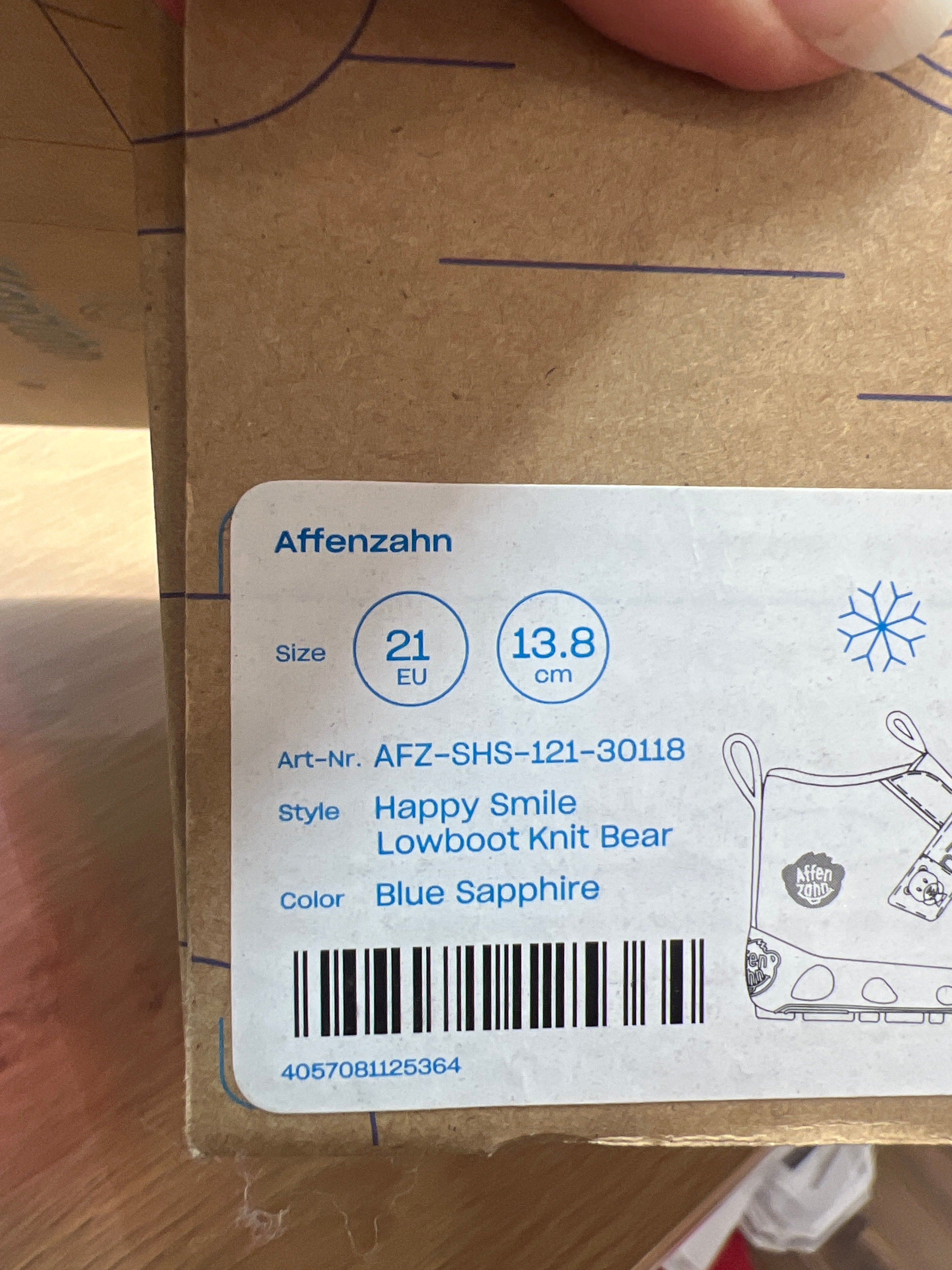 POIS Affenzahn Happy Smile- Bear