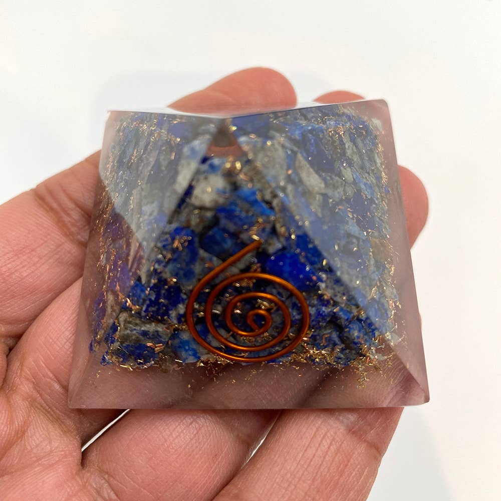 Orgoniitti Reiki Healing Pyramidi, 4-5,5cm