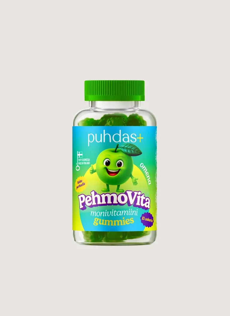 puhdas+ PehmoVita äpplegummies 75 st>xpath