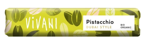 Vivani Suklaapatukka Pistacchio Dubai Style 40g