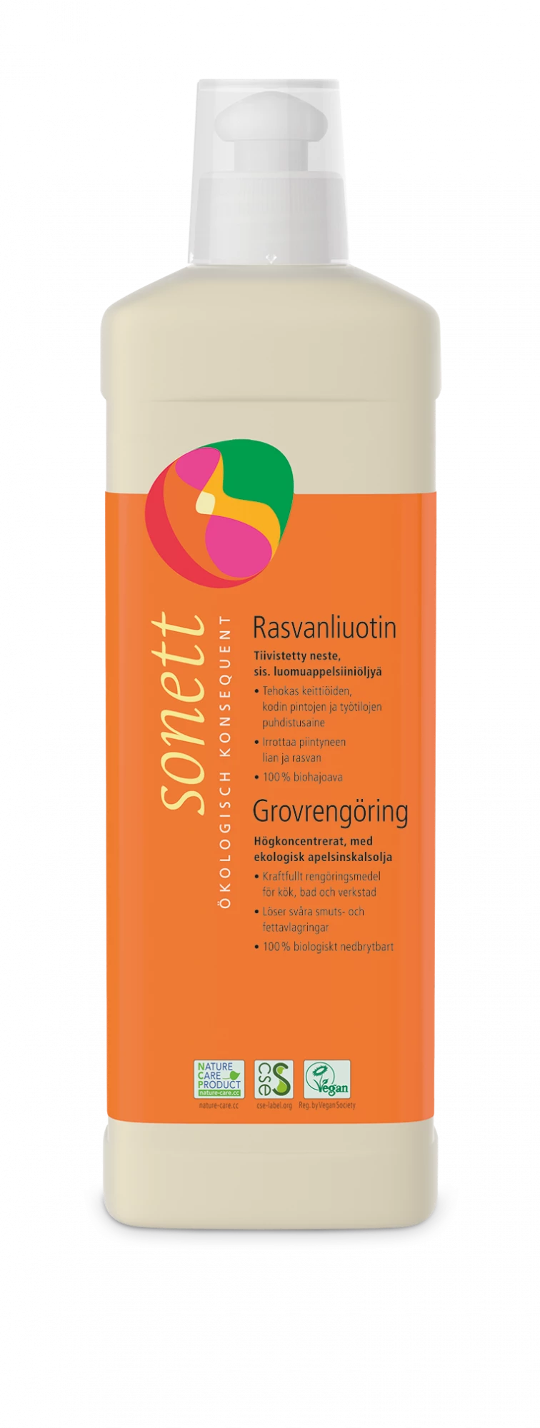 SONETT Rasvanliuotin 500ml