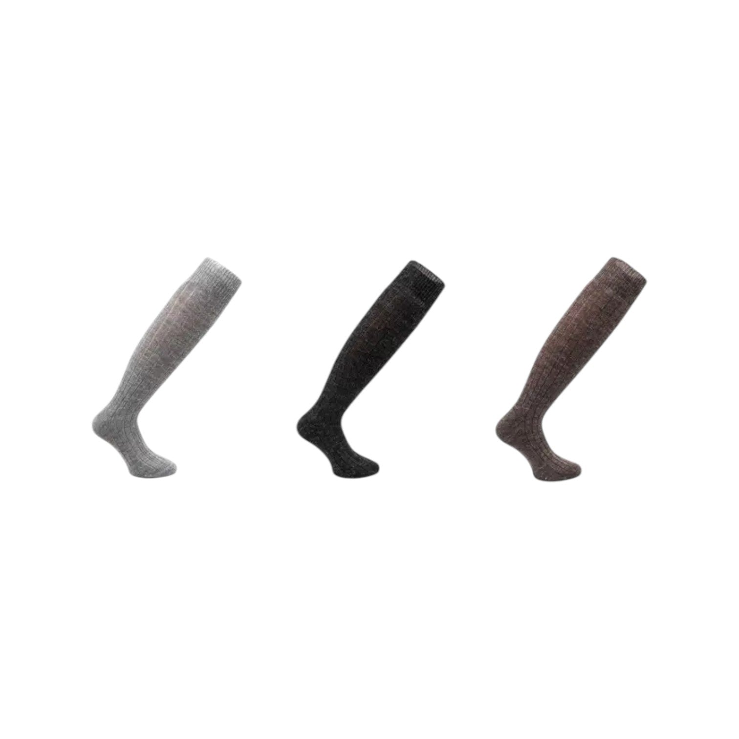 Alpakkavillasukat pitkät - 3 paria