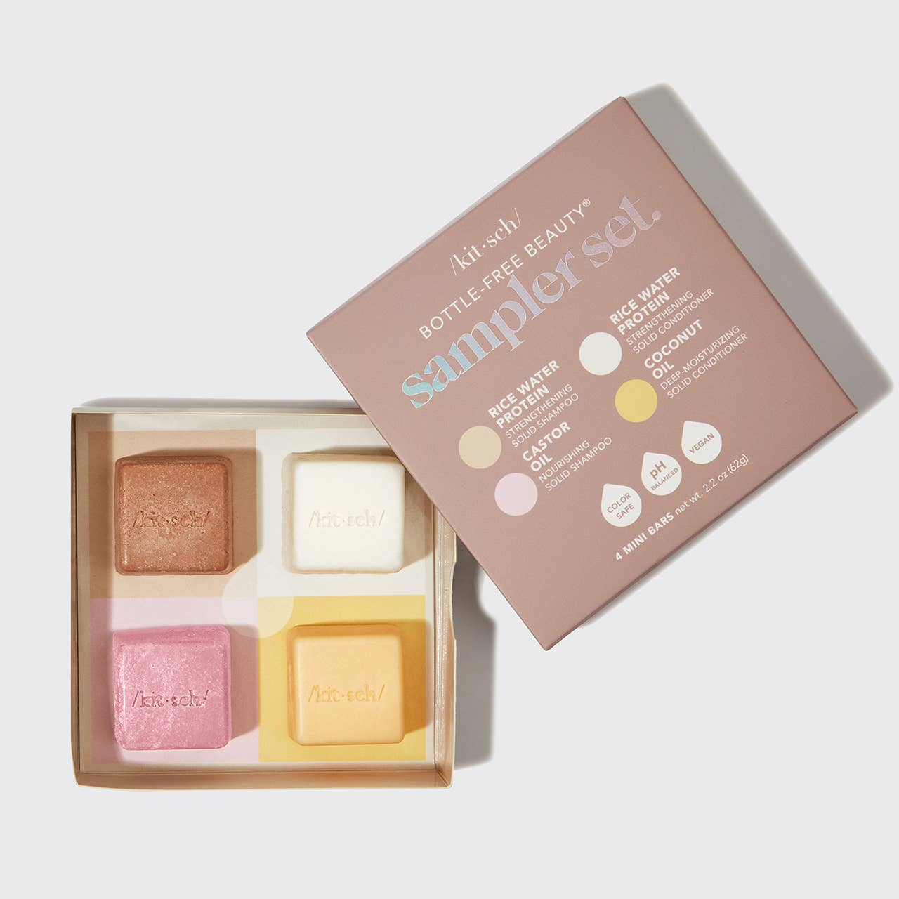 Bottle-Free Beauty 4pc Sampler Set - Kitsch Minipalat 4kpl