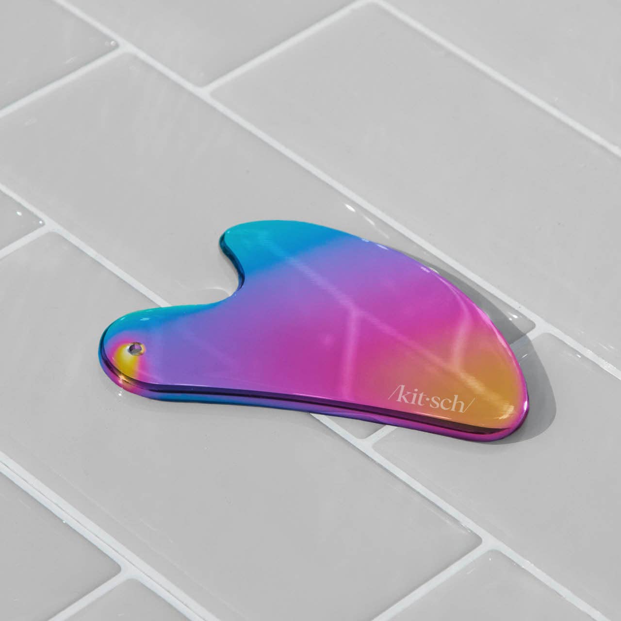 Kitsch Ruostumaton Teräs Gua Sha - Iridescent