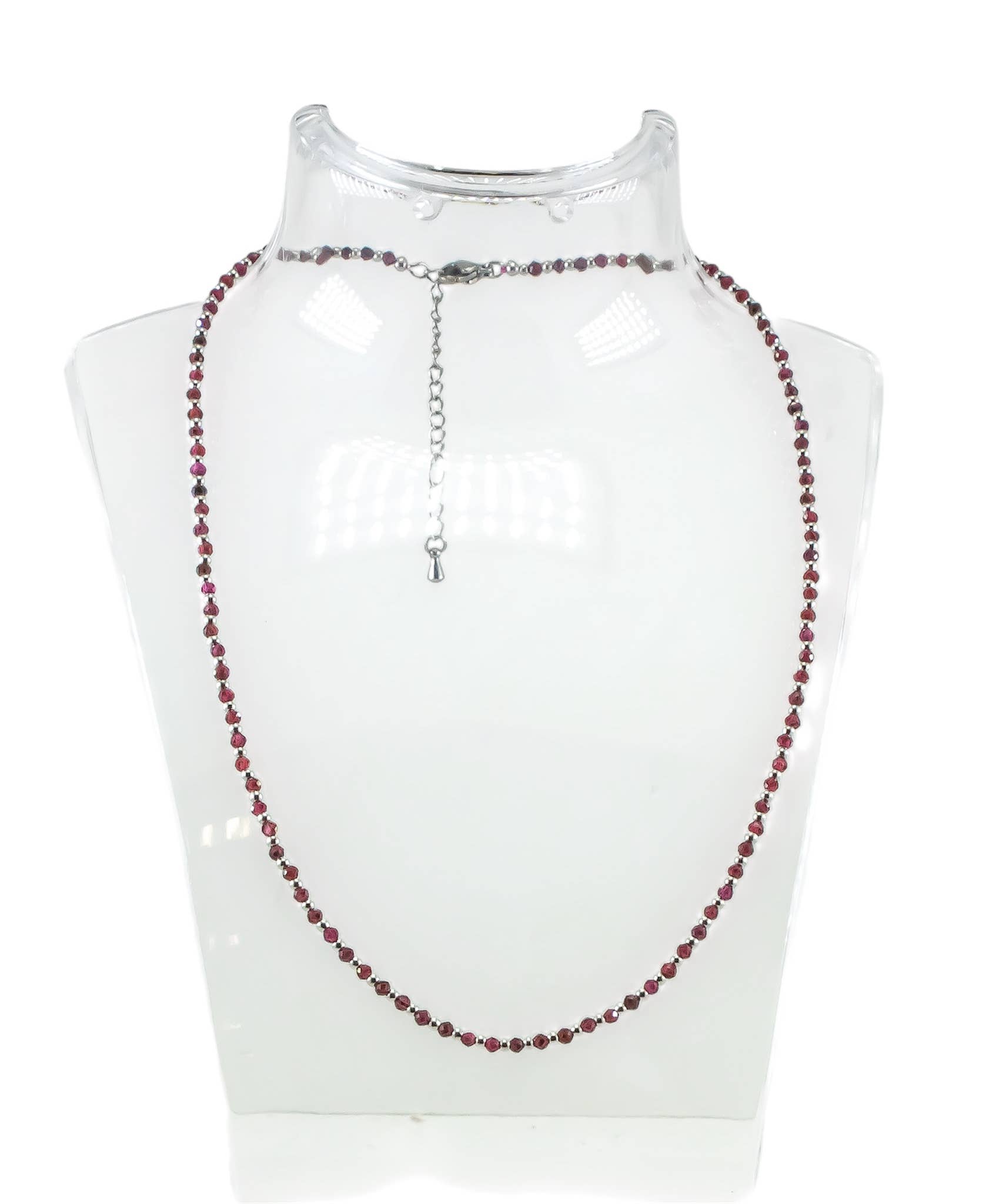 Garnet Necklaces Adjustable