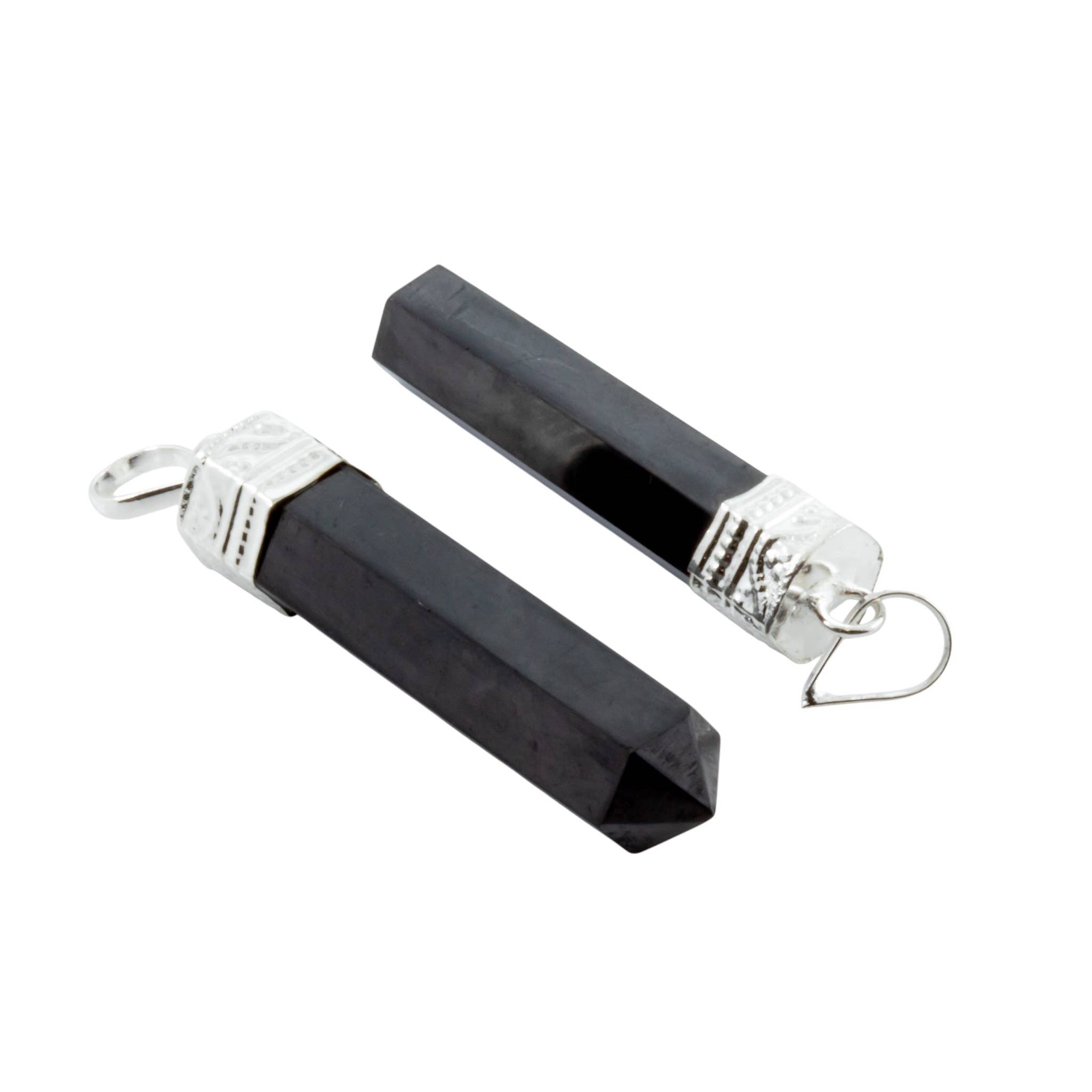 Gemstone Pencil Pendant Necklaces