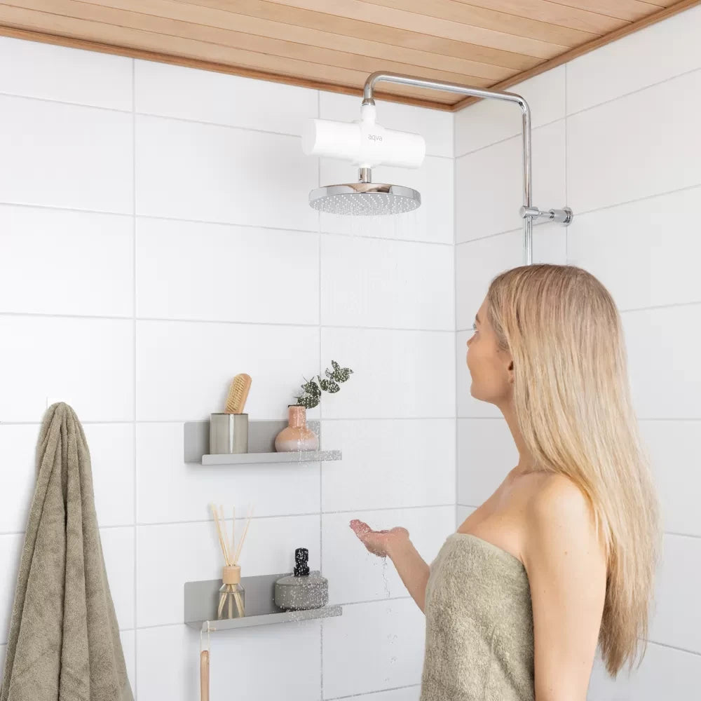 Aqva Fresh Suihkusuodatin Valkoinen