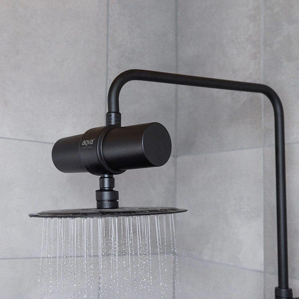 Aqva Fresh Suihkusuodatin Musta