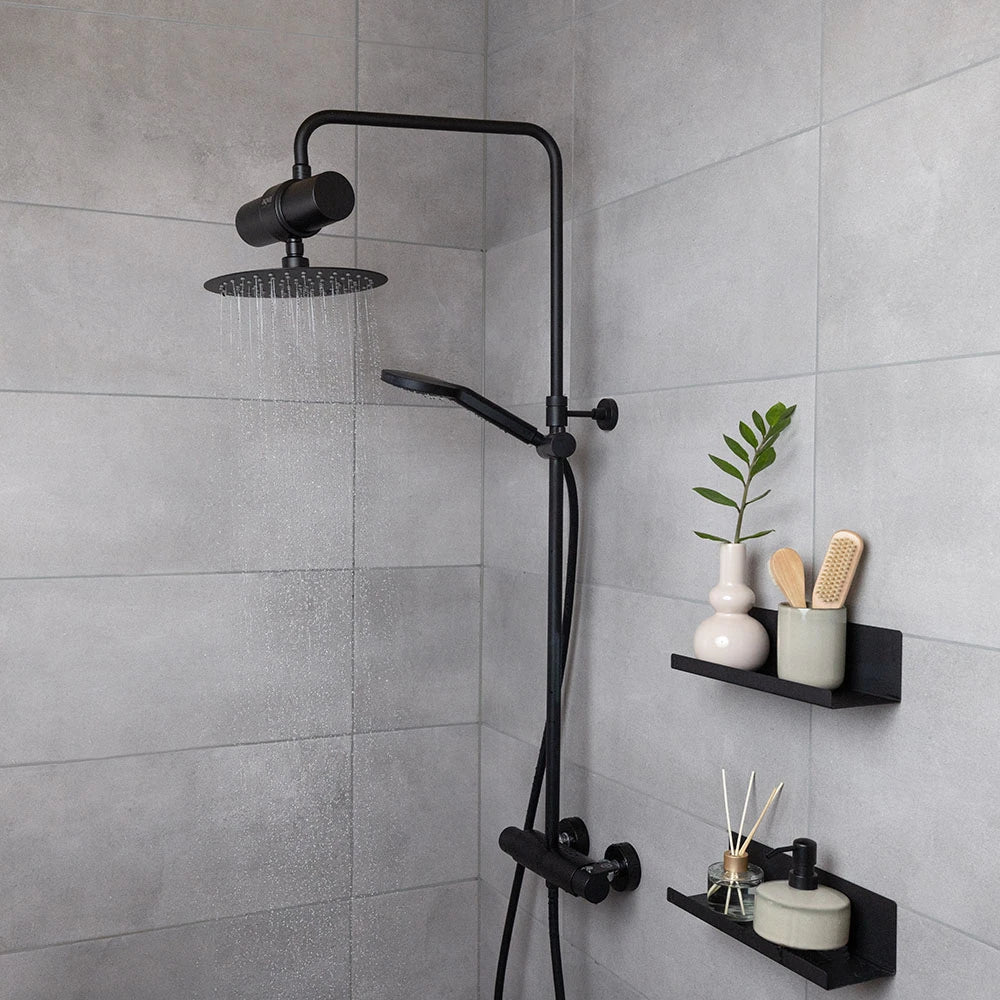 Aqva Fresh Suihkusuodatin Musta