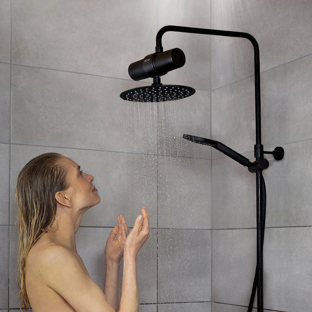 Aqva Fresh Suihkusuodatin Musta