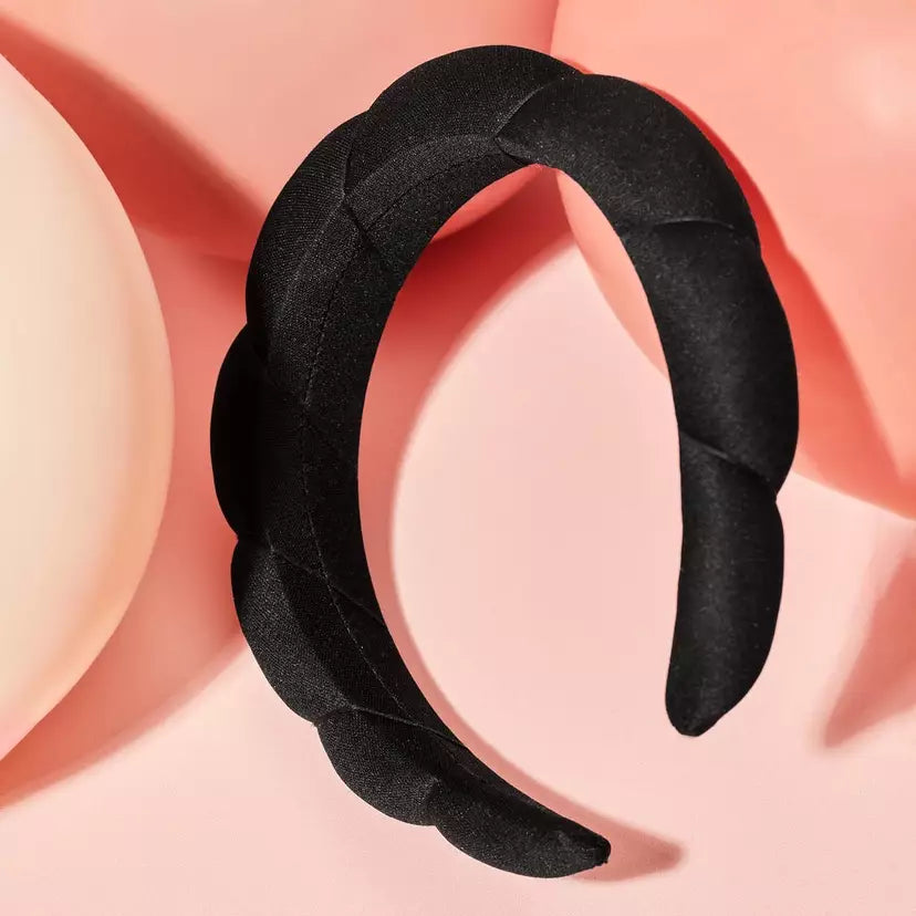 Kitsch Recycled Fabric Puffy Headband