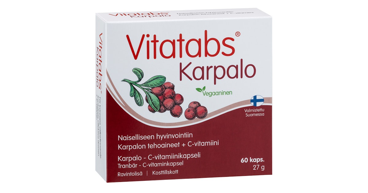 Vitatabs® Karpalo 60kaps.