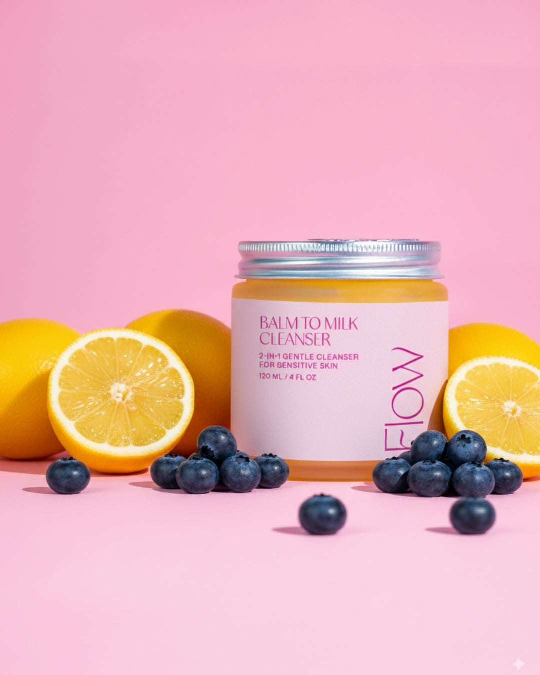 Flow Balm to Milk Cleanser 120ml (lasipurkki)