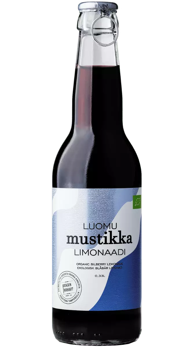 Luomu Mustikkalimonaadi 0,33l