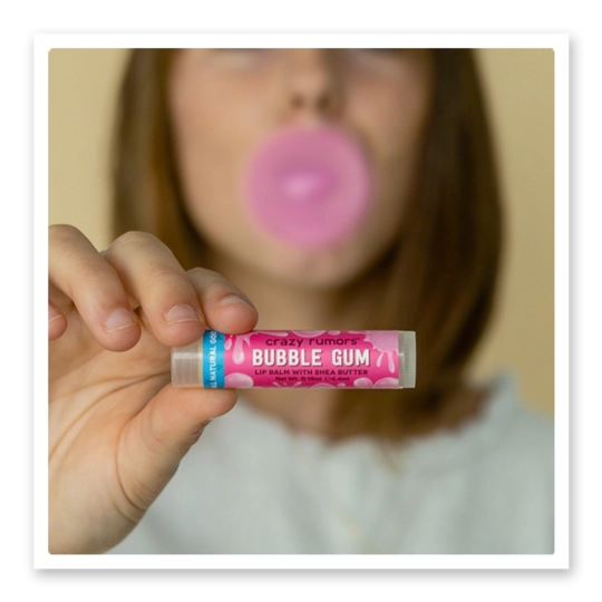 Crazy Rumors Huulivoide Bubble Gum