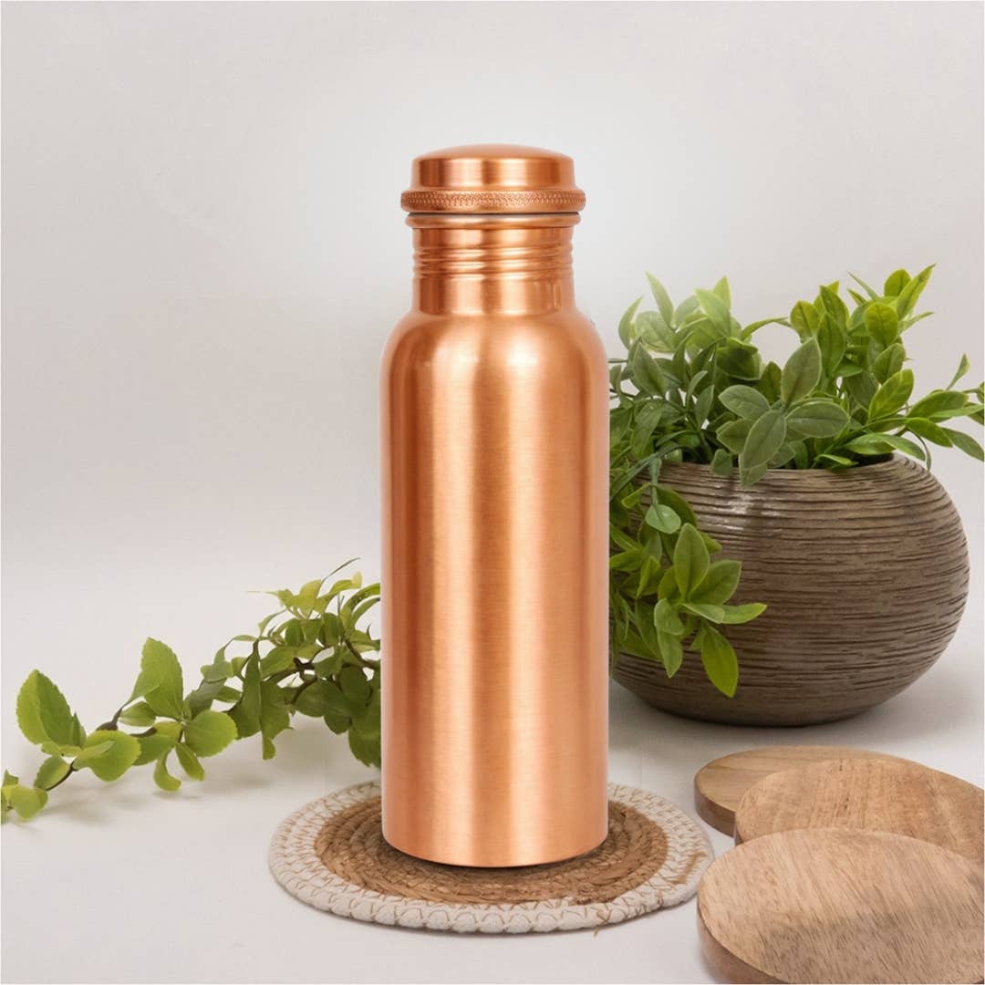Kuparipullo – sileä mattapinta ± 750 ml