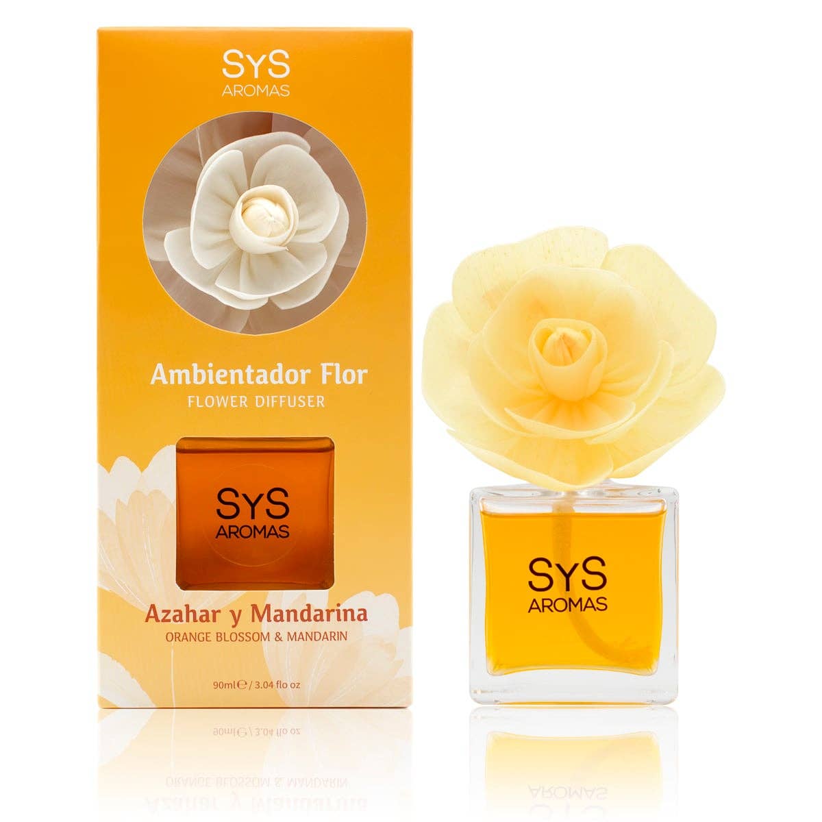 SYS Aromas Appelsiininkukka &amp; Mandariini – kukallinen huonetuoksu 90 ml