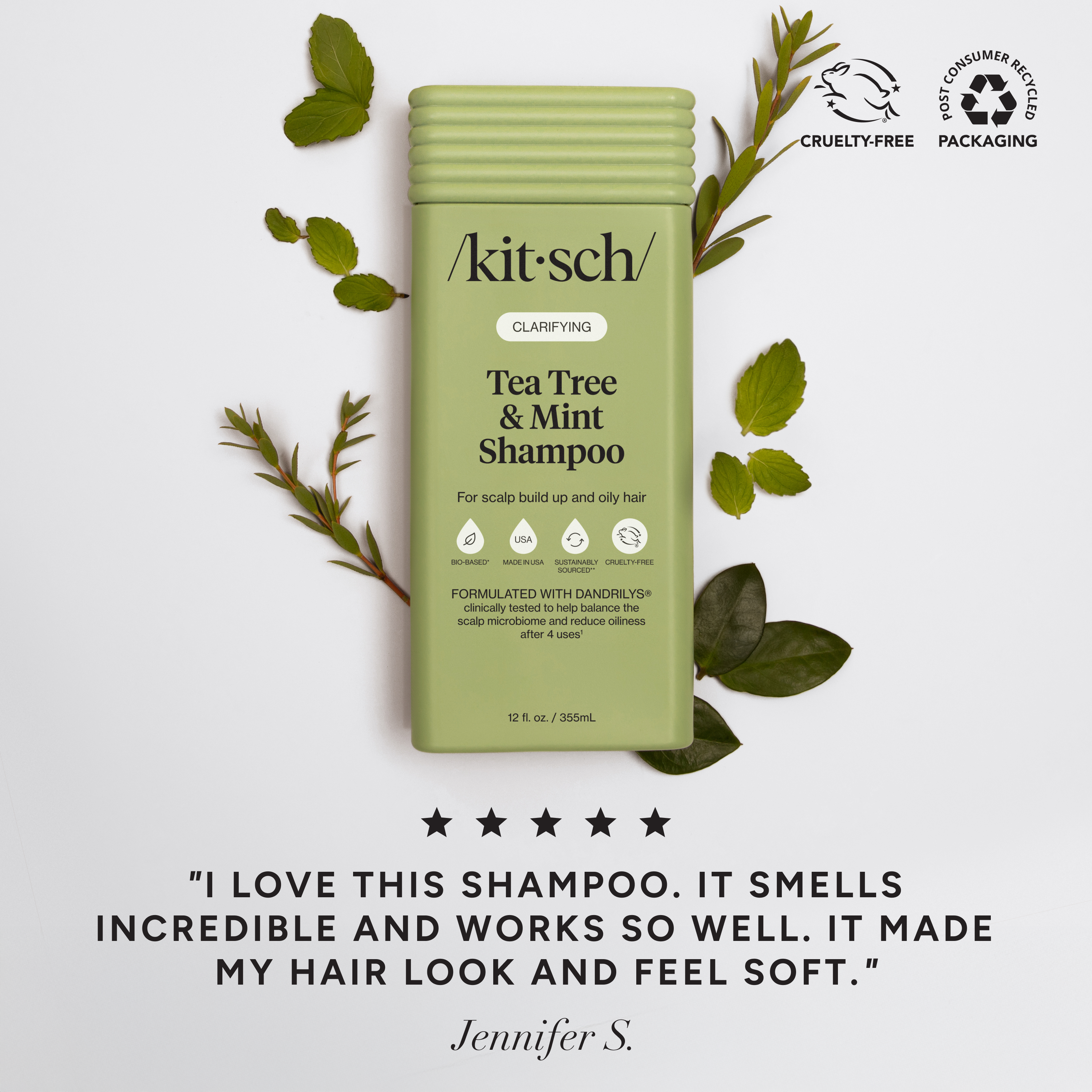 Clarifying Tea Tree & Mint Shampoo 355ml