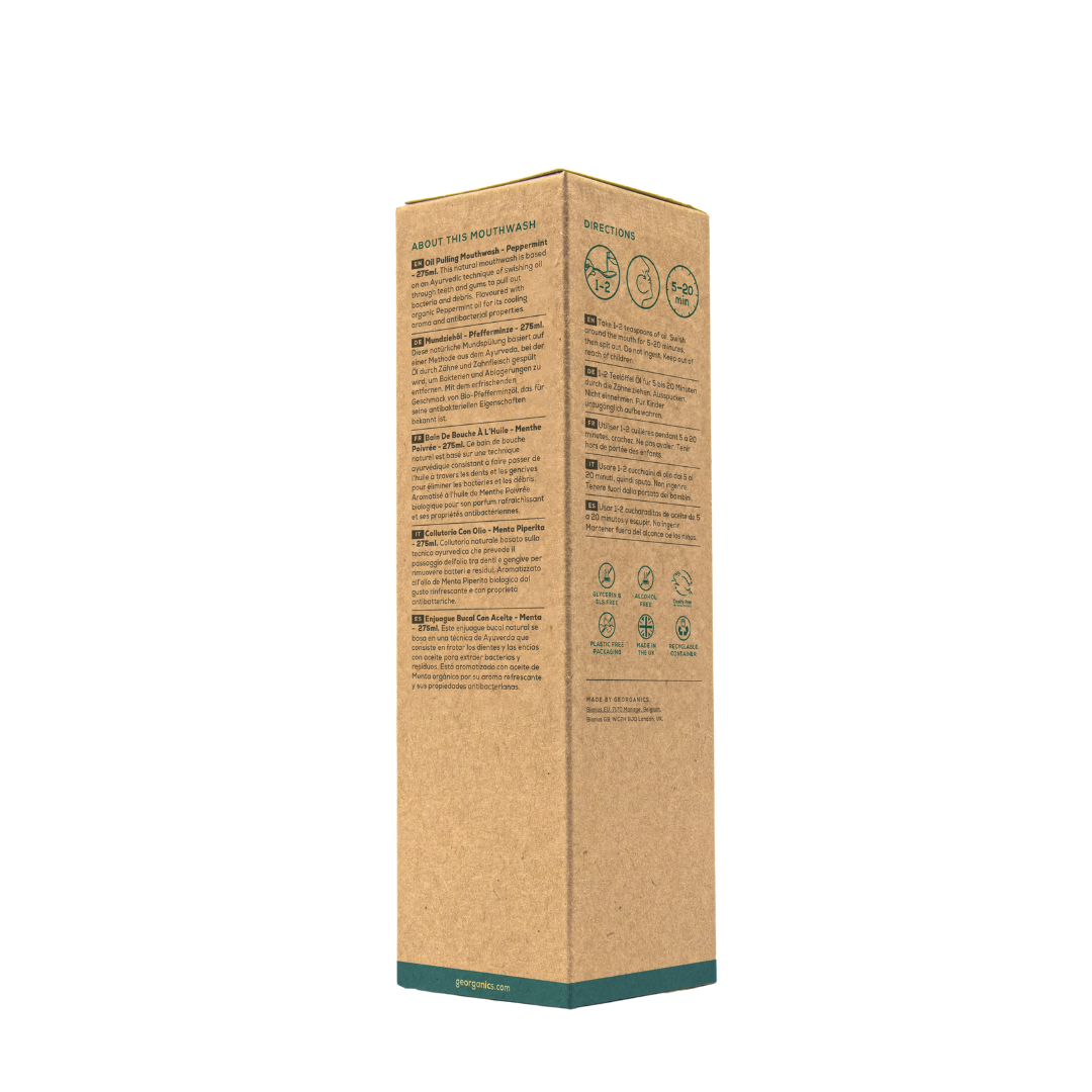 Oil Pulling Mouthwash - Peppermint