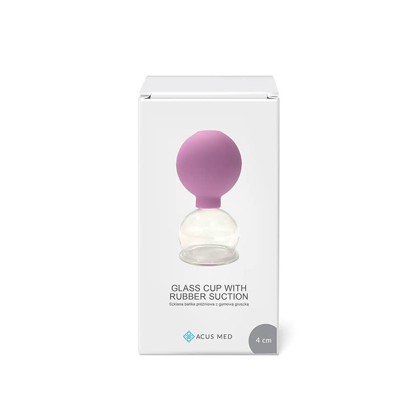 Lasinen Alipainekuppi 4cm