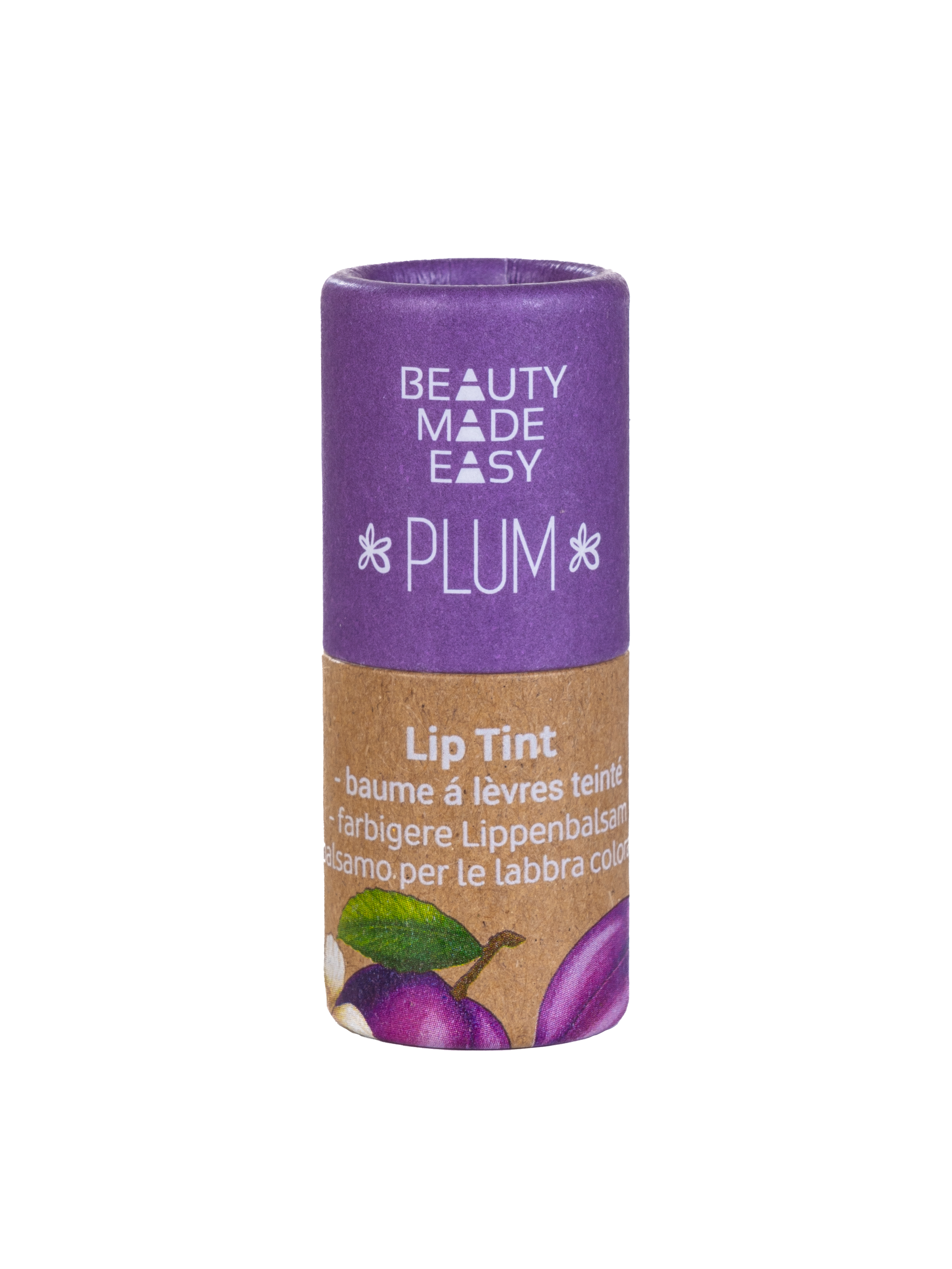 Vegan Tinted Lip Balm - PLUM
