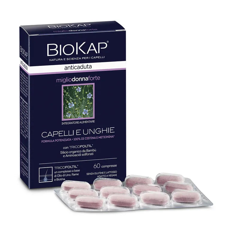 Biokap Miglio Donna Forte - Naisten hiuksille 60tbl.