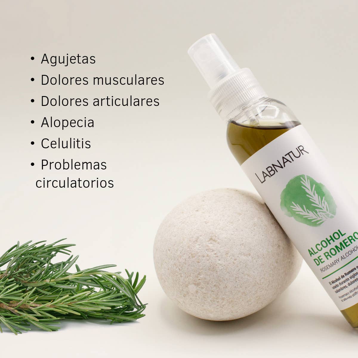 Rosemary Alcohol 125ml Labnatur