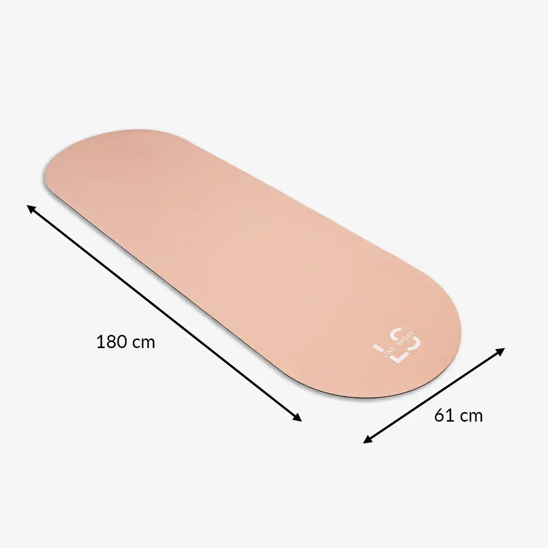Line Sport Oval PRO Jooga- ja Treenimatto 5 mm – 180 × 61 cm