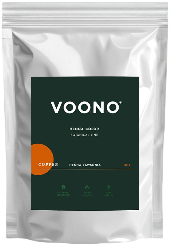 Henna-kasvihiusväri, kupari 100g