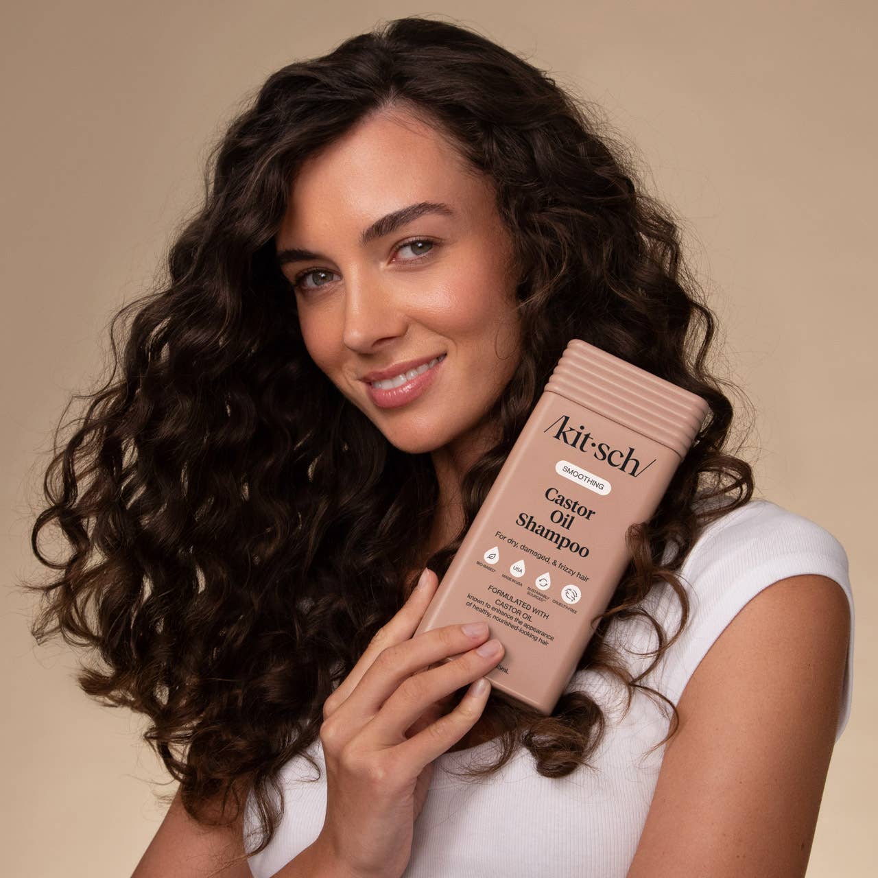 Kitsch Siloittava Risiiniöljy Shampoo 355ml