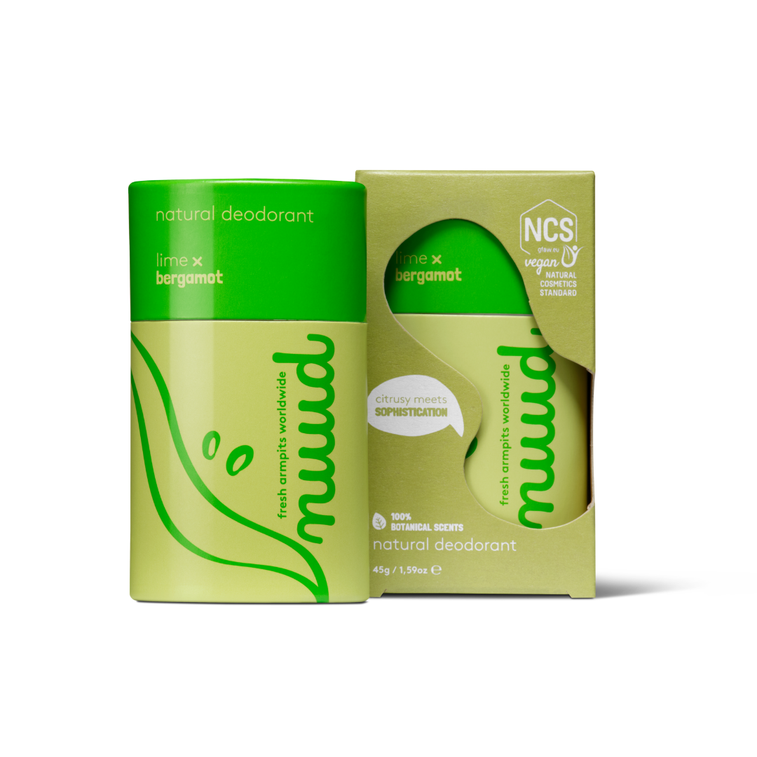 Nuud Lime x Bergamot Deodorant Stick